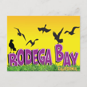 Cartão Postal De Festividades Bodega Bay