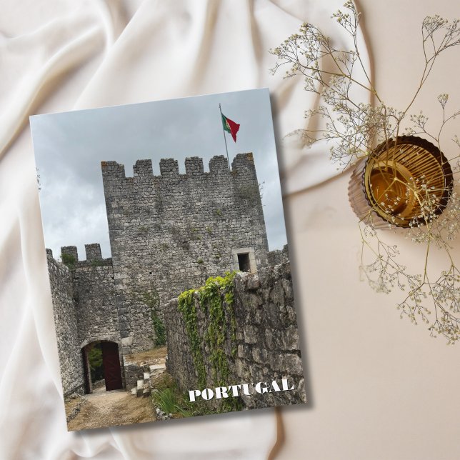 Cartão Postal De Festividades Bonito Castelo Portugal Fotografia,Viagem personal (Criador carregado)