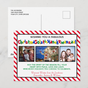 Cartão Postal De Festividades Bonito Politicamente Correto Divertido 3 Foto