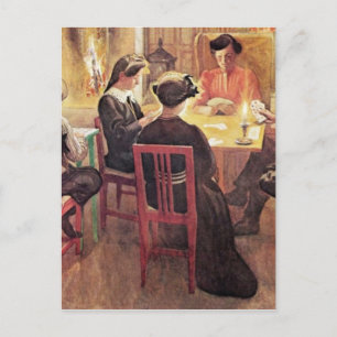 Cartão Postal De Festividades Break Natal 1909