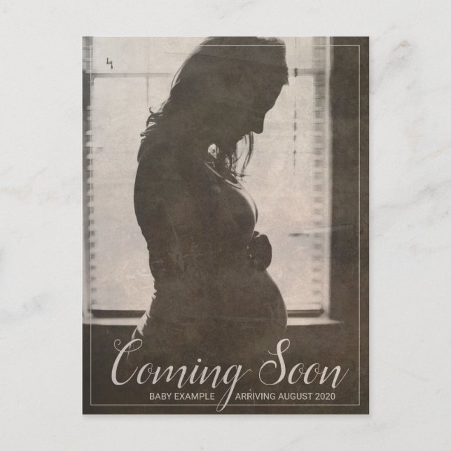 Cartão Postal De Festividades Brevemente - Grandes Expectativas (Frente)