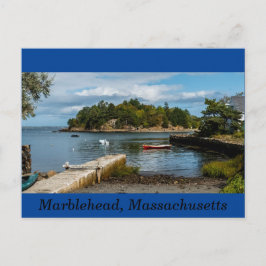 Cartão Postal De Festividades Brown's Island, Marblehead, Massachusetts.