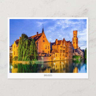 Cartão Postal De Festividades Bruges, Bélgica