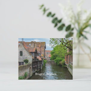 Cartão Postal De Festividades Brujas, Bélgica (rotulada)