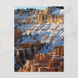 Cartão Postal De Festividades Bryce Canyon no Natal, Ponto de Sol