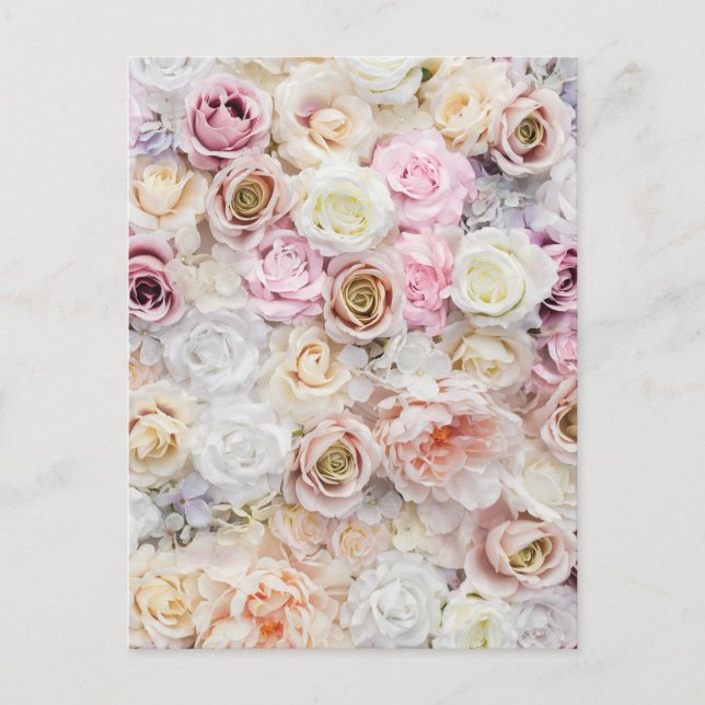 Cartão Postal De Festividades Buquê da ventoinha (Frente)