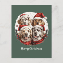 Cachorros de varejo de Ouro de Natal