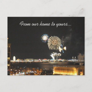 Cartão Postal De Festividades Cais 2009 do marinho