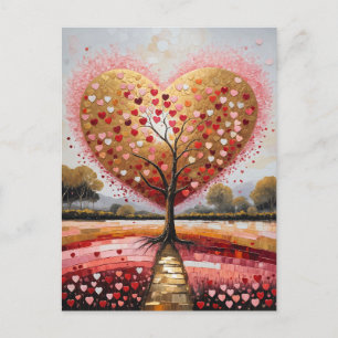 Cartão Postal De Festividades Caminho para o Coração