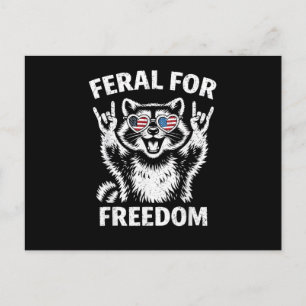 Cartão Postal De Festividades Camisa de 4 de Julho Liberdade Patriótica Homens M