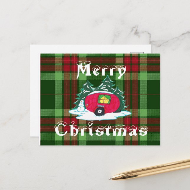 Cartão Postal De Festividades Campista de Natal (Frente/Verso In Situ)