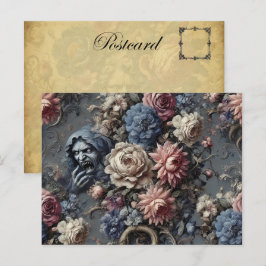 Cartão Postal De Festividades Canalização do Véu - Vitoriano Gótico