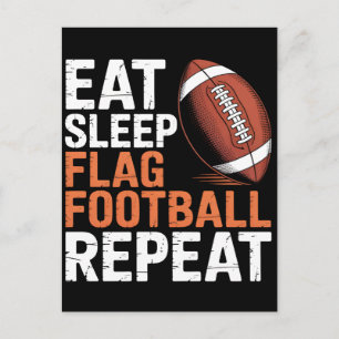 Cartão Postal De Festividades Capacete Gridiron Glory com Bandeira dos EUA