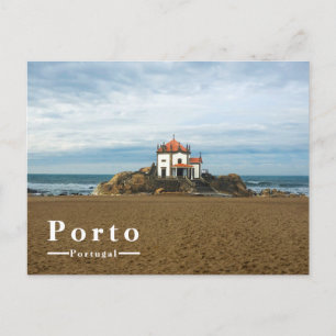 Cartão Postal De Festividades Capela do Senhor da Pedra Porto Portugal