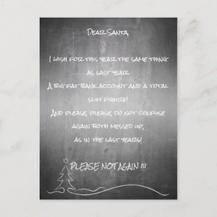 Cartão Postal De Festividades Caros bons Papais noeis