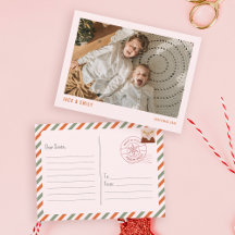 Carta de Natal Fotográfica para Papais noeis do Po