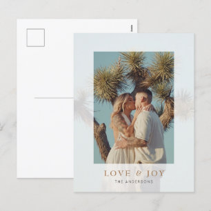 Cartão Postal De Festividades Cartão com fotos de Férias de Sobreposição de Vell