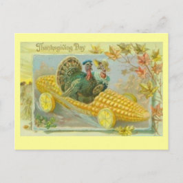 Cartão Postal De Festividades Cartão de Ação de Graças do Milho Móvel
