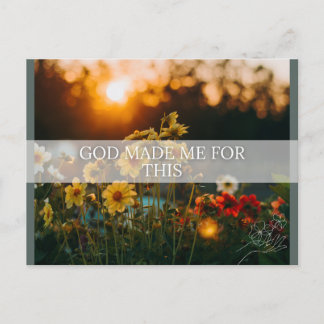 Cartão Postal De Festividades Cartão de Afirmação de Nascimento