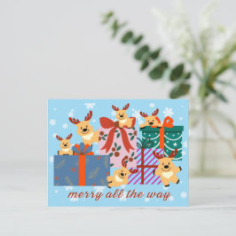 Cartão Postal De Festividades Cartão de Boas Festas