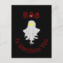 Cartão de Boas Festas de Halloween | O Fantasma Es