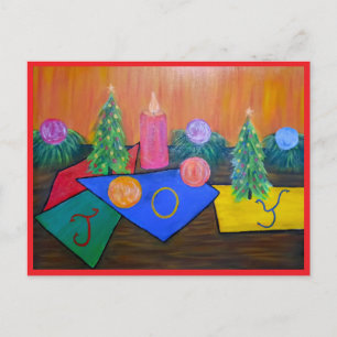 Cartão Postal De Festividades Cartão de Boas Festas de Natal