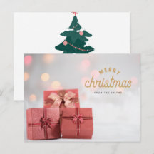 Cartão de Boas Festas de Natal | Férias Festivas