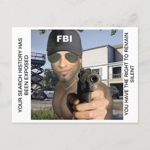 Cartão Postal De Festividades Cartão de chamada Persona 5 (FBI EDITION)