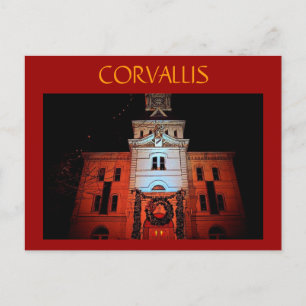 Cartão Postal De Festividades Cartão de Corvallis