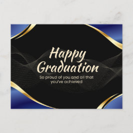 Cartão Postal De Festividades Cartão de Felicitações de Graduação