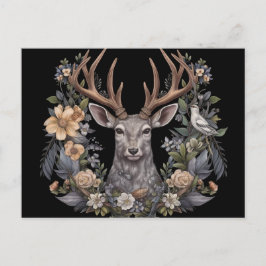 Cartão Postal De Festividades Cartão de Férias Artísticas Nórdico Retro Pagan