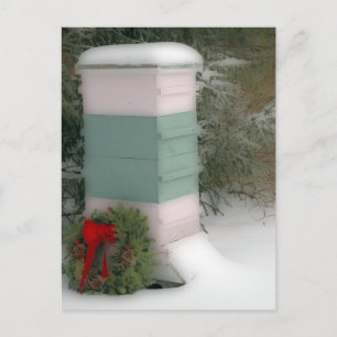 Cartão Postal De Festividades Cartão de Férias de Apicultor