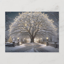 Cartão Postal De Festividades Cartão de Natal