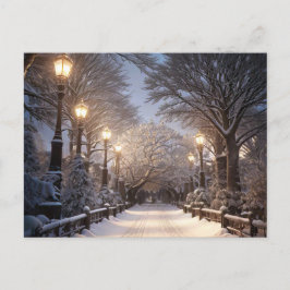 Cartão Postal De Festividades Cartão de Natal