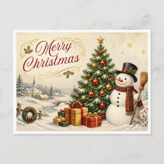 Cartão Postal De Festividades cartão de natal