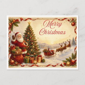Cartão Postal De Festividades cartão de natal