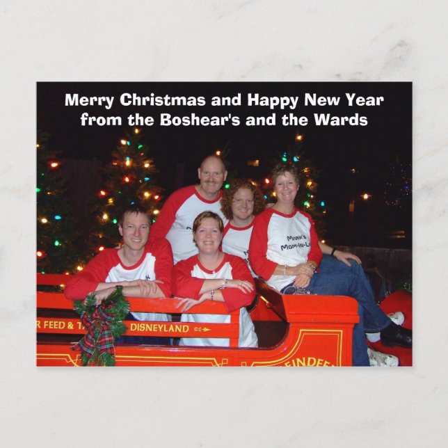 Cartão Postal De Festividades Cartão de Natal 2006 (Frente)