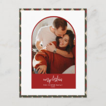 Cartão de Natal de Arte Moderna