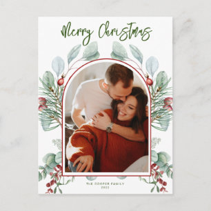 Cartão Postal De Festividades Cartão de Natal de Arte Moderna