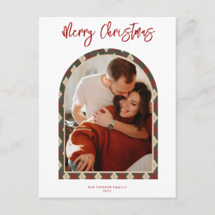 Cartão Postal De Festividades Cartão de Natal de Arte Moderna