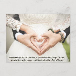 Cartão Postal De Festividades Cartão de Natal de dia de os namorados.