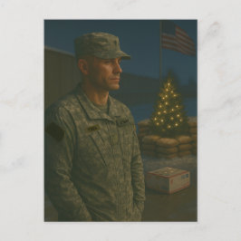 Cartão Postal De Festividades Cartão de Natal Militar | Você é Lembrado