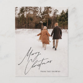 Cartão Postal De Festividades Cartão de Natal Personalizado Cartão de Foto Perso