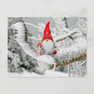 Cartão Postal De Festividades Cartão de Papai Noel