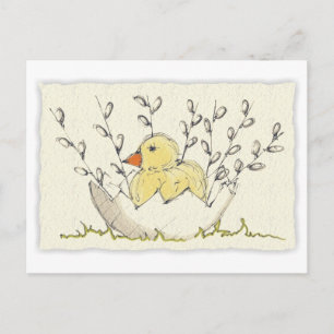 Cartão Postal De Festividades Cartão de páscoa