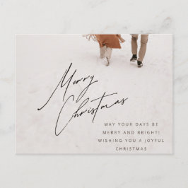 Cartão Postal De Festividades Cartão de posto de Natal