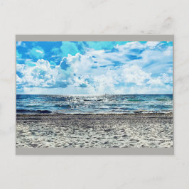 Cartão Postal De Festividades Cartão de Posto de praia Fort Lauderdale