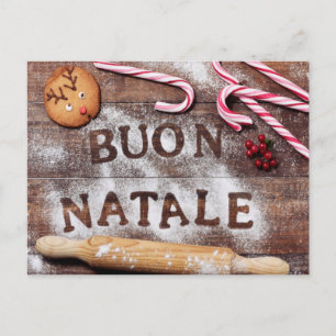 Cartão Postal De Festividades Cartão de Posto italiano