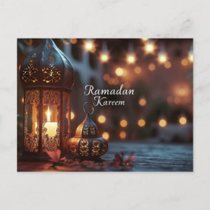 Cartão Postal De Festividades Cartão de Ramadan Kareem