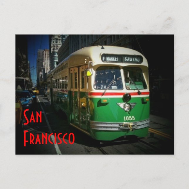 Cartão Postal De Festividades Cartão de San Francisco (Frente)